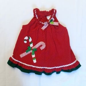 12 month Christmas dress